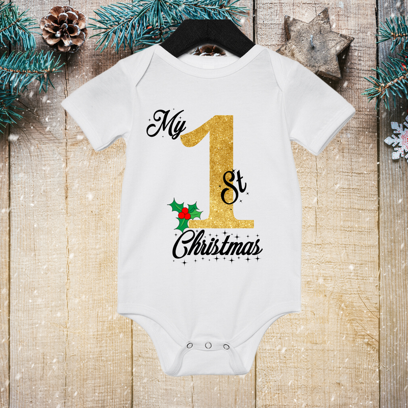 Onesie 1st Christmas