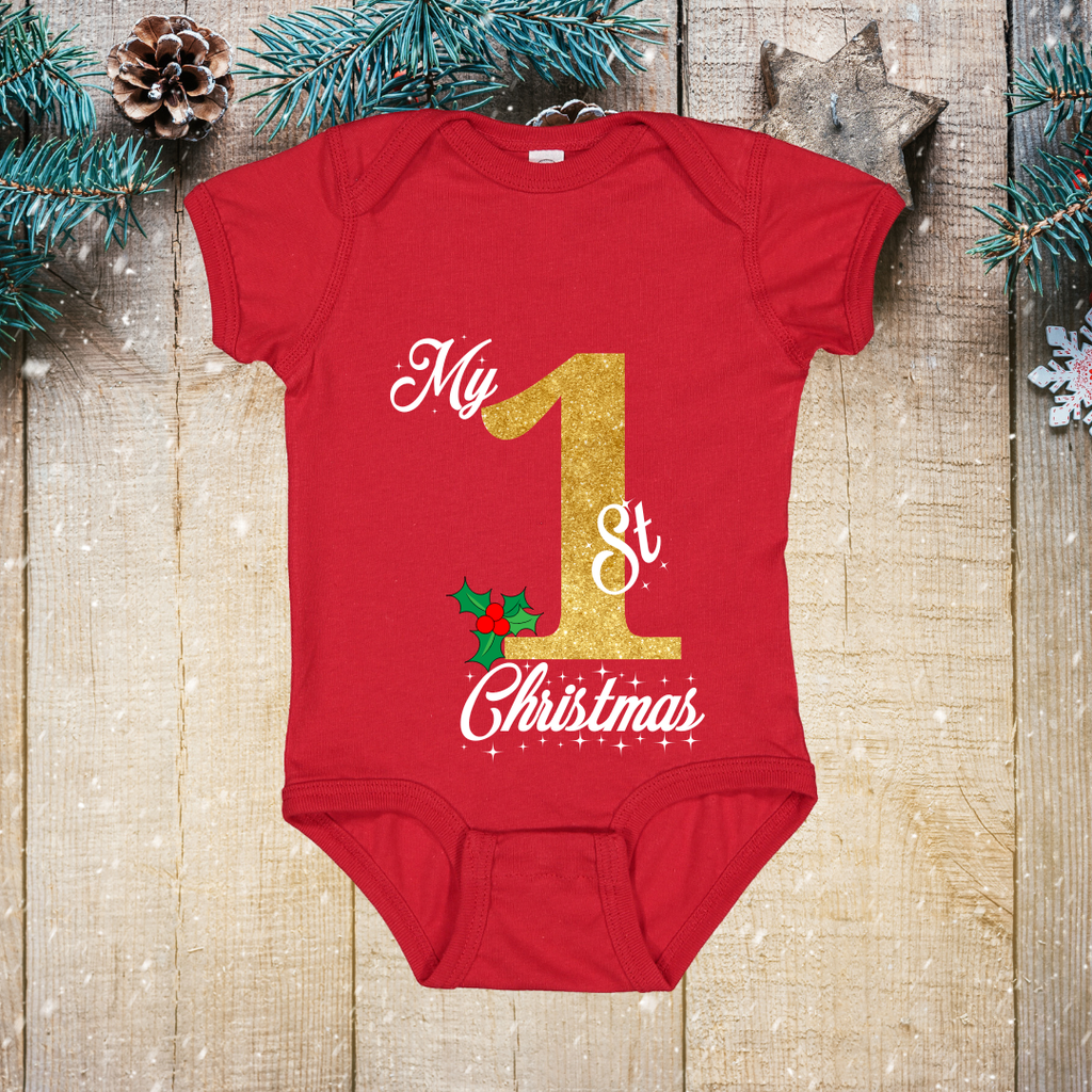 Onesie 1st Christmas